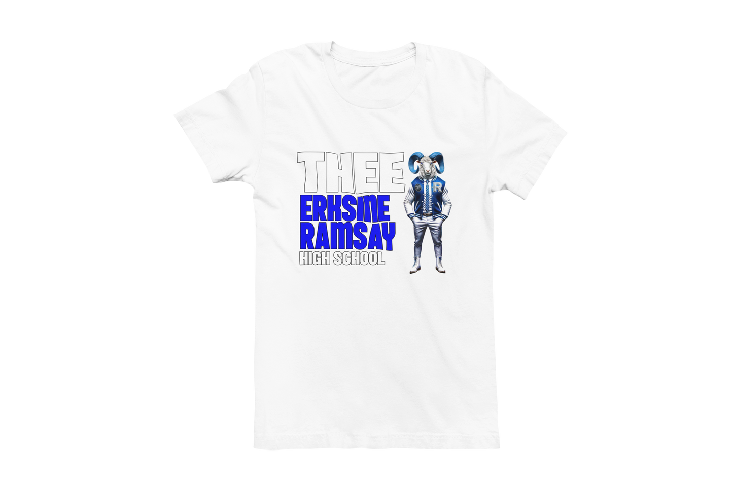 THEE RAMSAY- White Tee