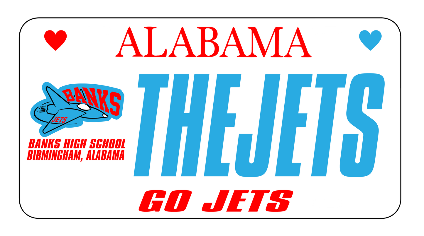 SCHOOL SPIRIT LICENSE PLATE