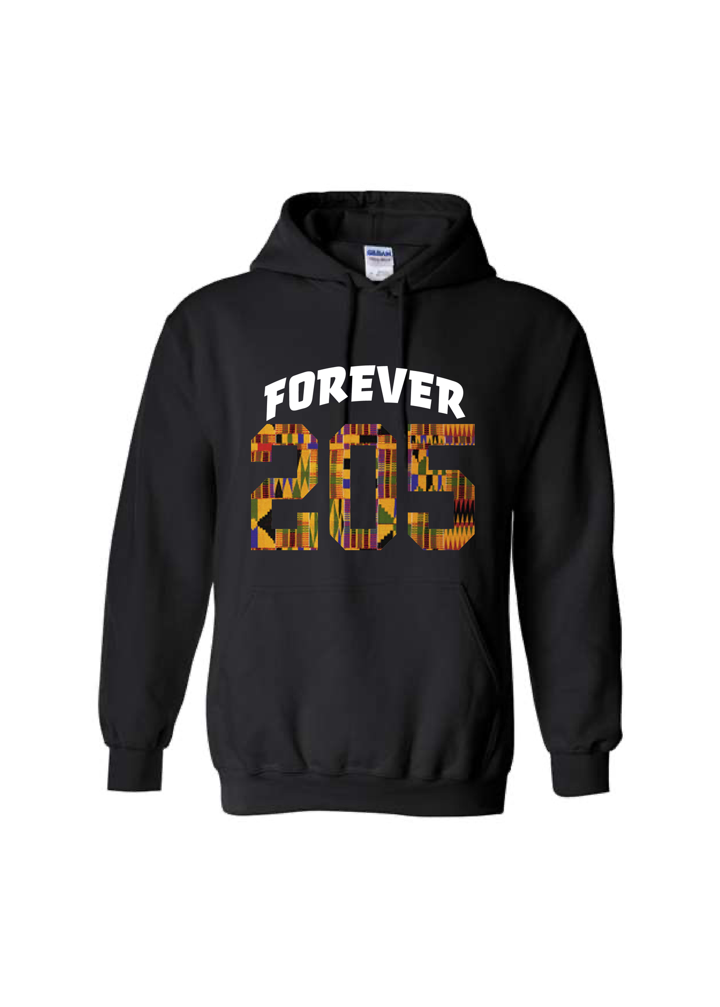 FOREVER 205- Black KENTE Hoodie