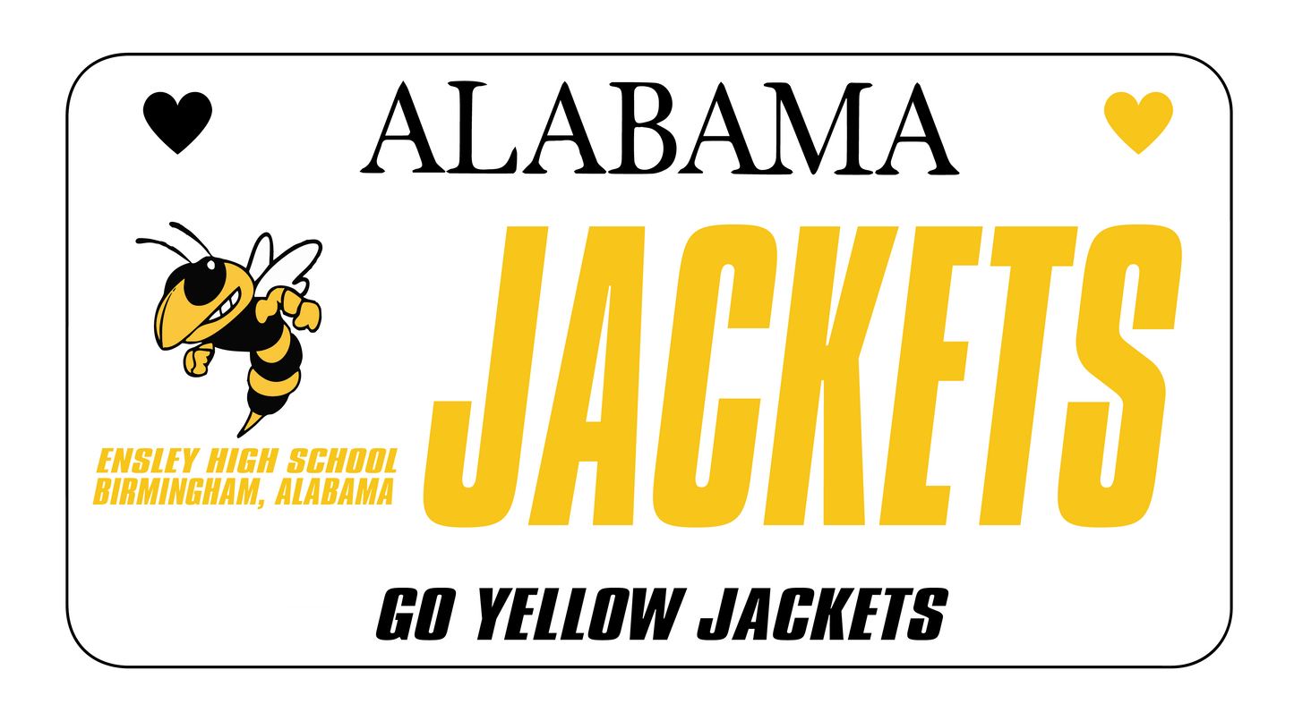 SCHOOL SPIRIT LICENSE PLATE