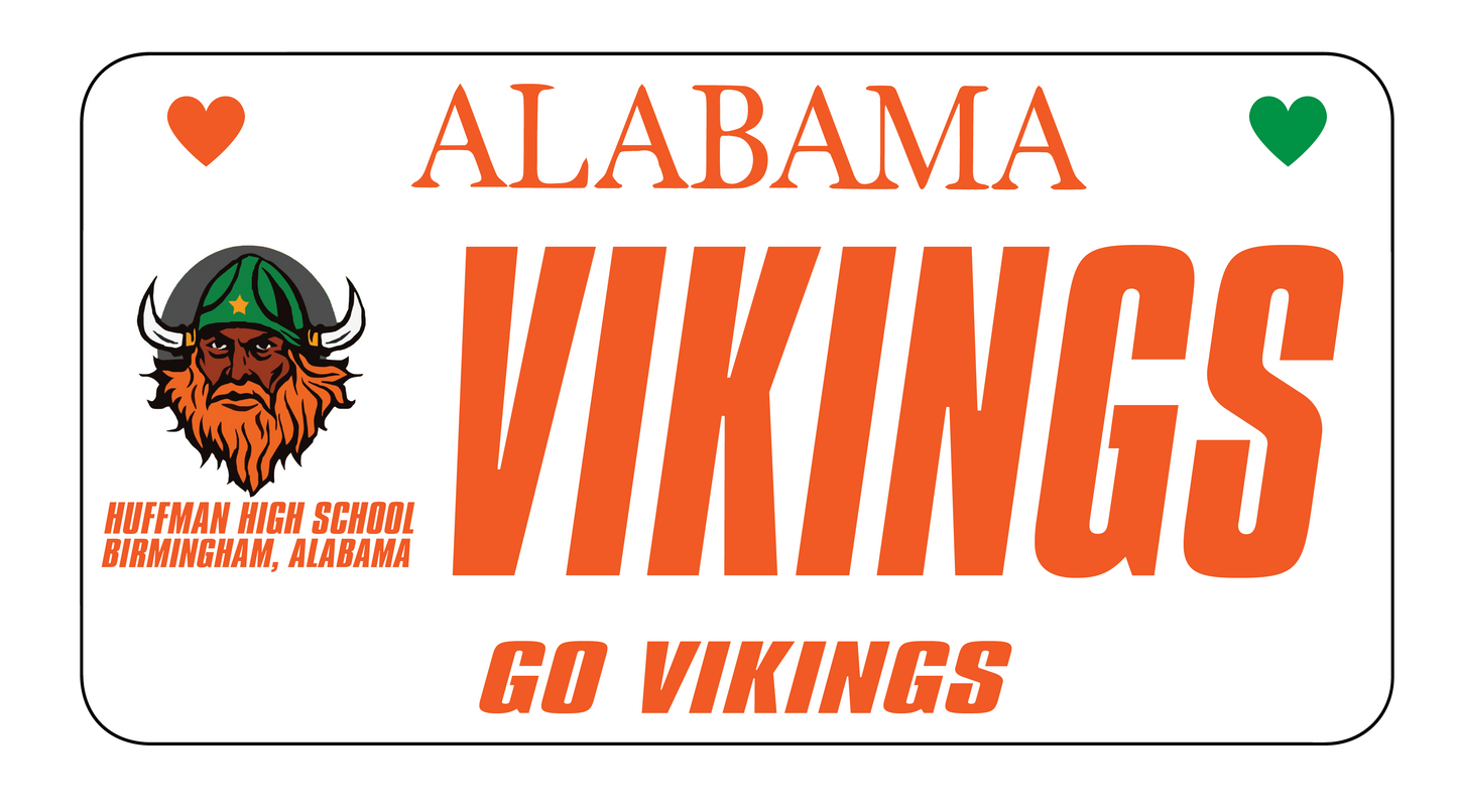 SCHOOL SPIRIT LICENSE PLATE