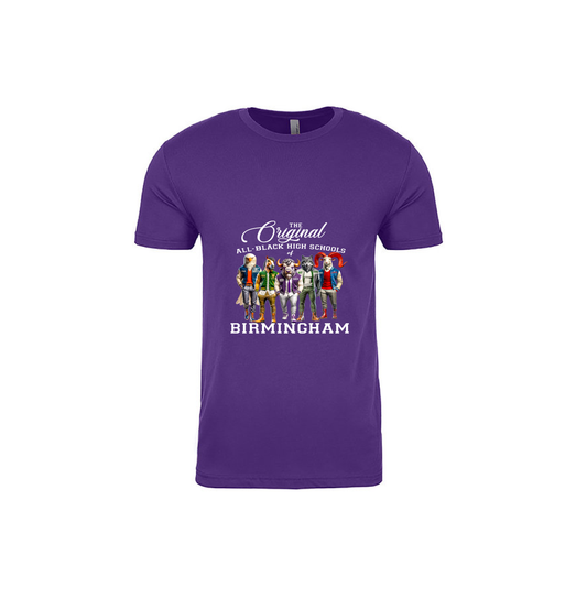 ALL BLACK HIGH SCHOOLS- Purple T-shirt