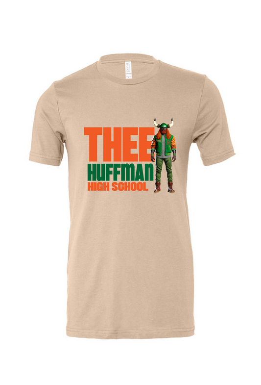 THEE HUFFMAN- Tan tee