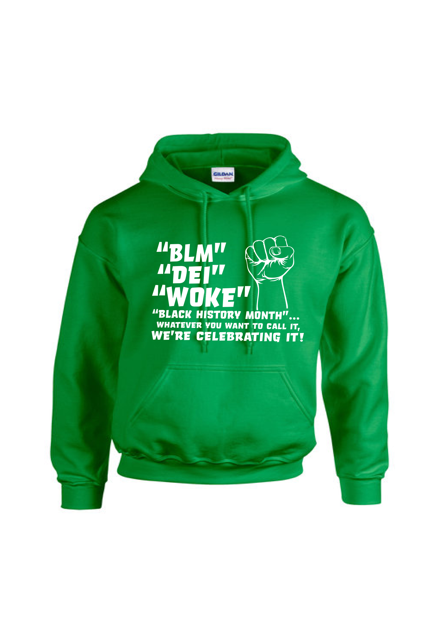 WE'RE CELEBRATING IT Green Hoodie