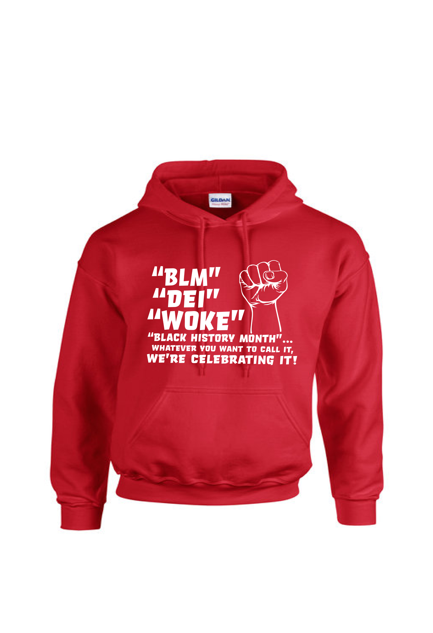 WE'RE CELEBRATING IT Red Hoodie