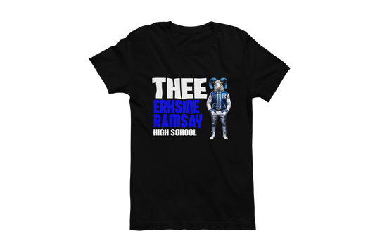 THEE RAMSAY- Black Tee