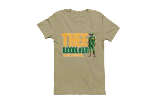 THEE WOODLAWN- Tan tee