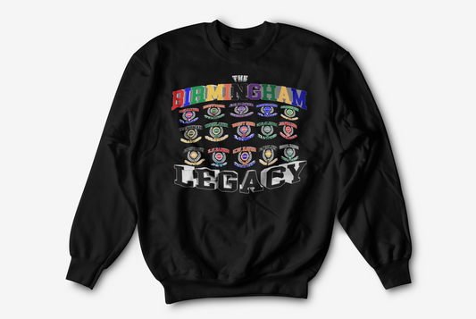 THE BIRMINGHAM LEGACY UNITY ( Black & Grey Sweatshirt)