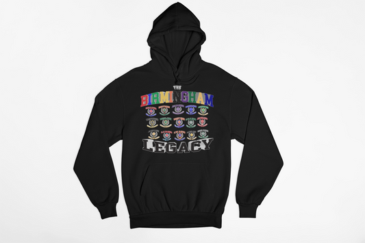 THE BIRMINGHAM LEGACY UNITY (Black & Grey Hoodie)