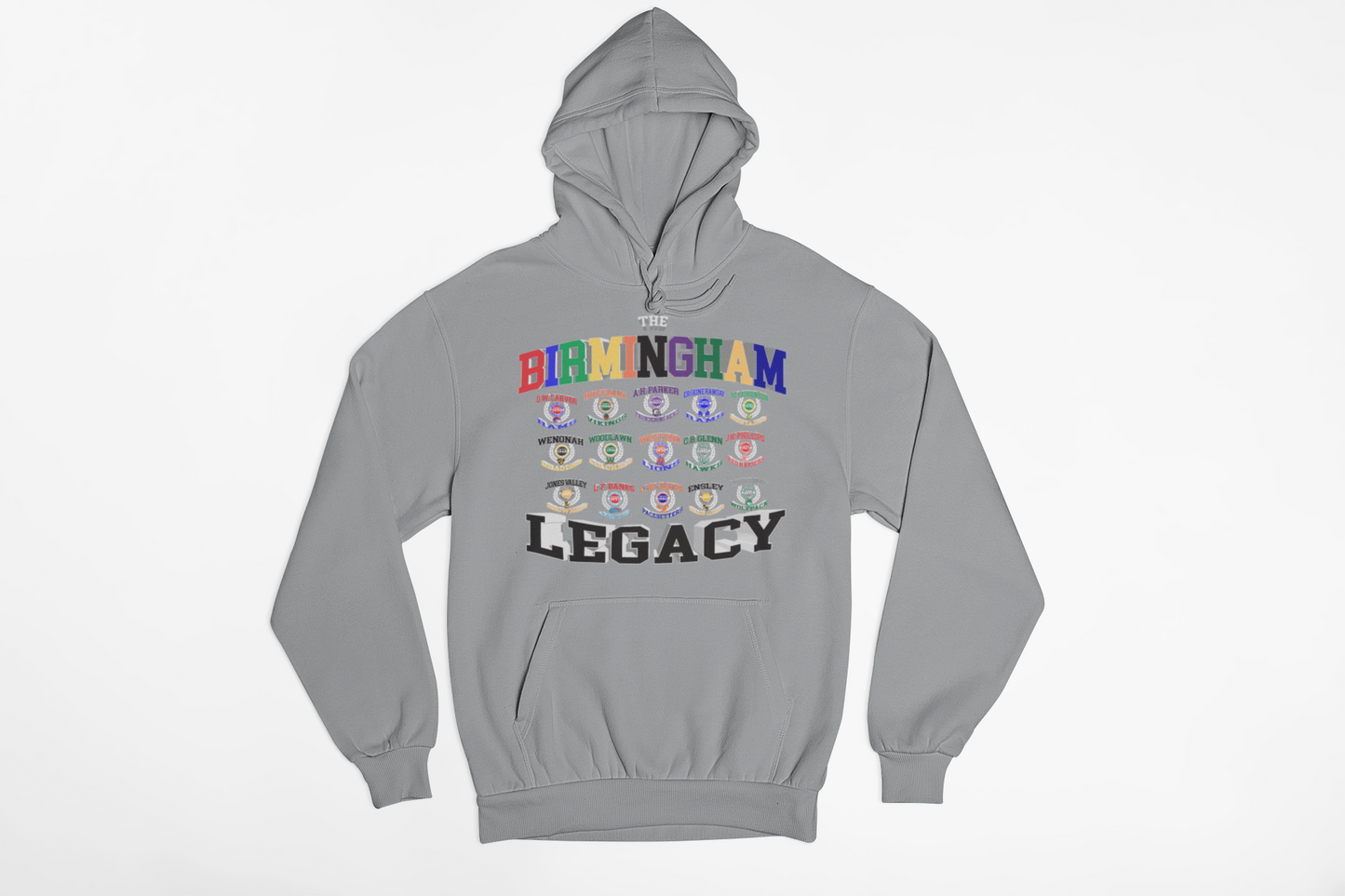 THE BIRMINGHAM LEGACY UNITY (Black & Grey Hoodie)