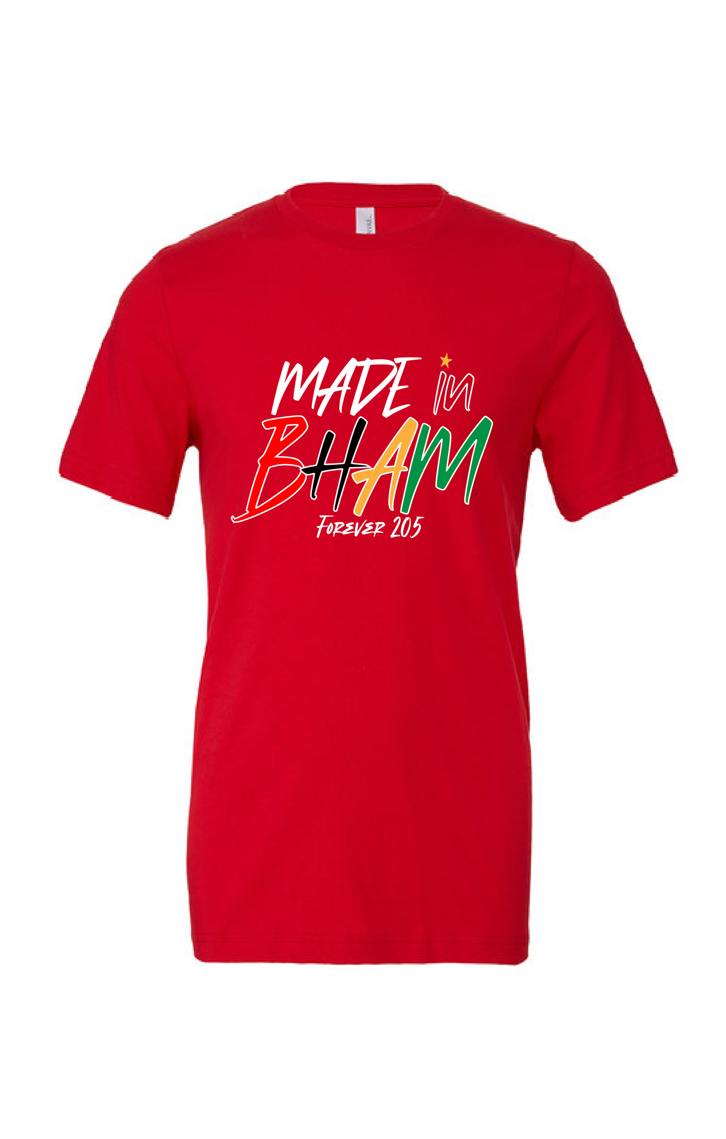 BHAM MADE -Red Tee