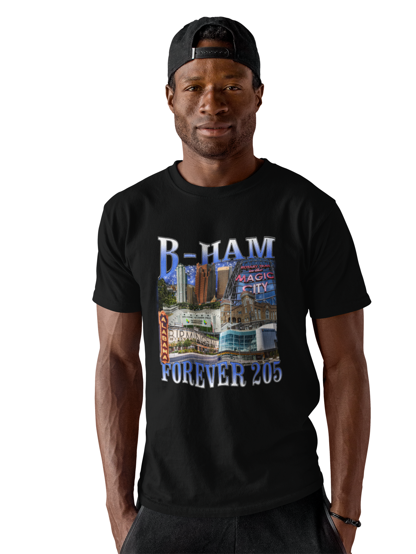 B-HAM Landmarks - Black T-shirt