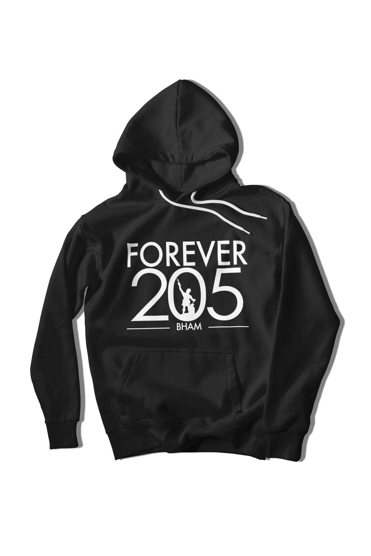 FOREVER 205- Black Hoodie